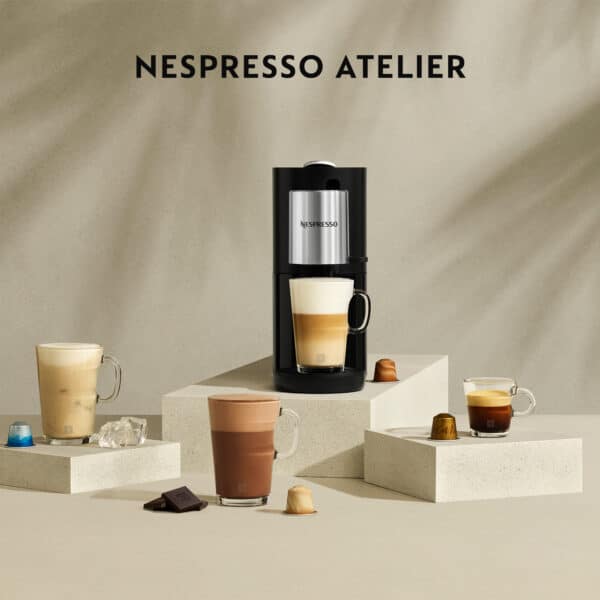 Krups coffee machine Nespresso Atelier XN8908 Black