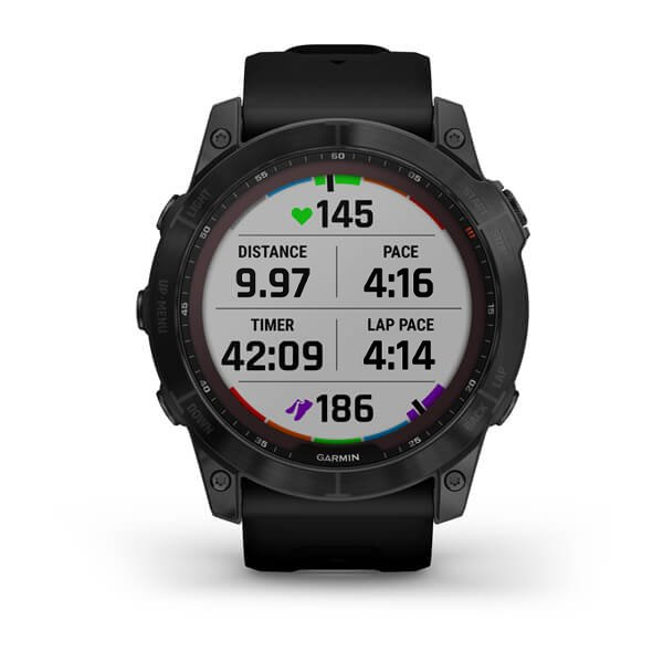 GARMIN Smartwatch GPS Fenix 7X Sapphire Solar Black