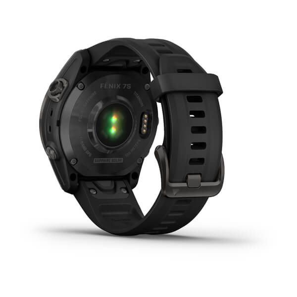 GARMIN Smartwatch GPS Fenix 7S Sapphire Solar Black