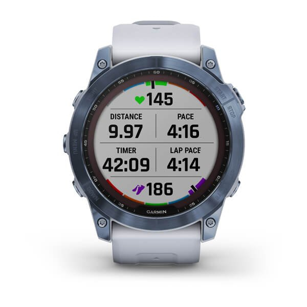GARMIN Smartwatch GPS Fenix 7X Sapphire Solar Blue