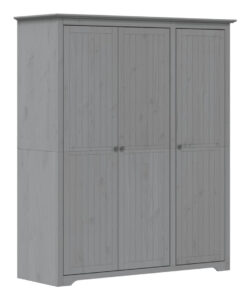 vidaXL armadio 146 x 53,5 x 173cm (355064) - Gray