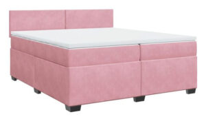 vidaXL Boxspringbett 200 x 200cm (3288701) - Rose