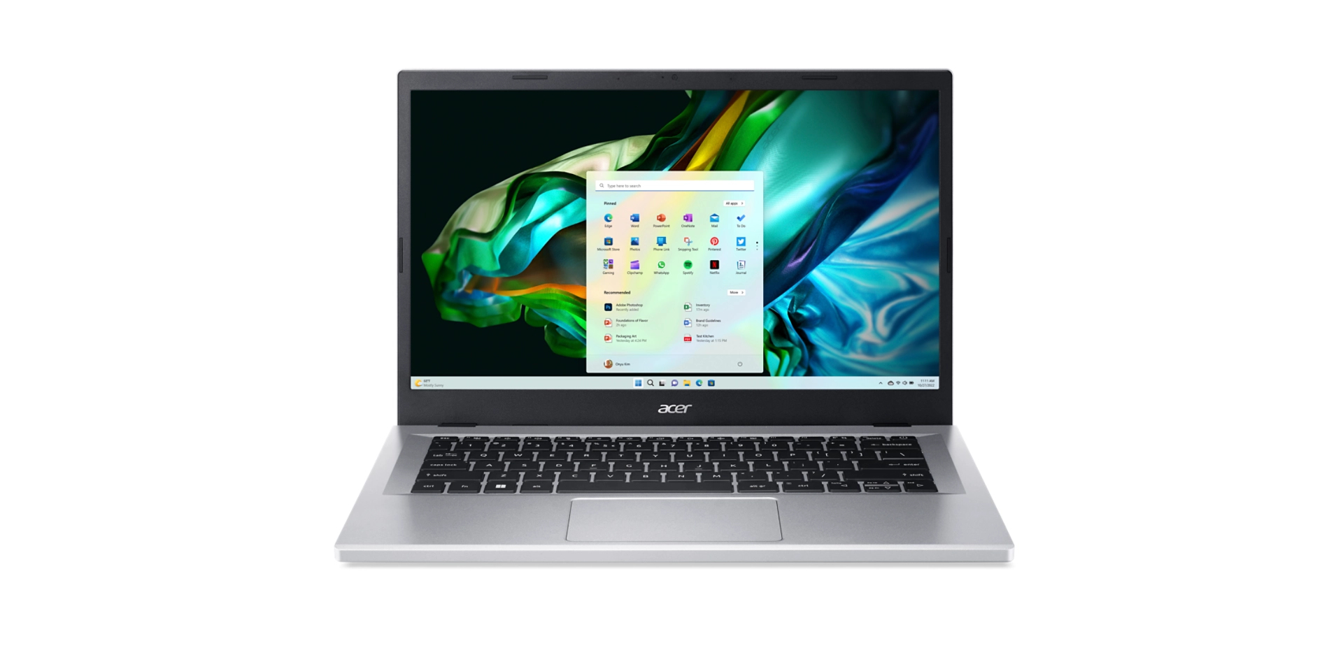Acer Notebook Aspire 3 14 (A314-36P-C69G) incl. 1 anno di MS-Office (Intel N100, 4GB, 128GB)