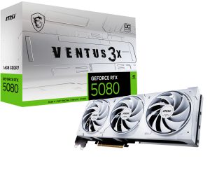MSI RTX 5080 Ventus 3X OC White 16 GB