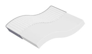 vidaXL materasso in schiuma 180 x 200cm - White/Gray
