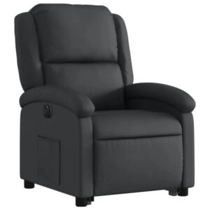 vidaXL poltrona relax alzapersona (3204270) - Black