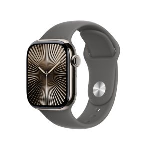 Apple Watch Series 10 42 mm LTE Titanium Sport M/L (MWXE3QF/A) - Gray