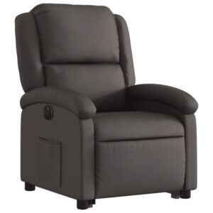vidaXL poltrona relax alzapersona (3204271) - Dark Gray