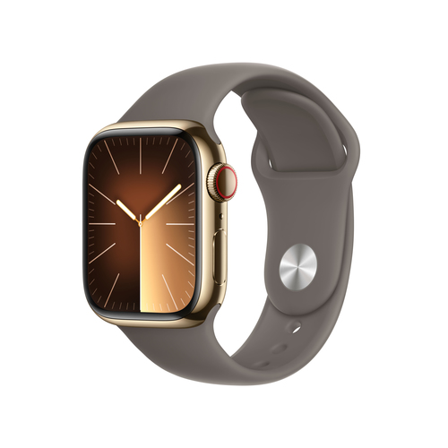 Apple Watch Series 9 41mm LTE Sport M/L Gold/Brown
