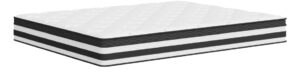vidaXL materasso a molle insacchettate 160 x 200cm - White/Black