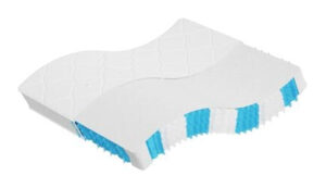 vidaXL materasso a molle insacchettate 160 x 200cm - White