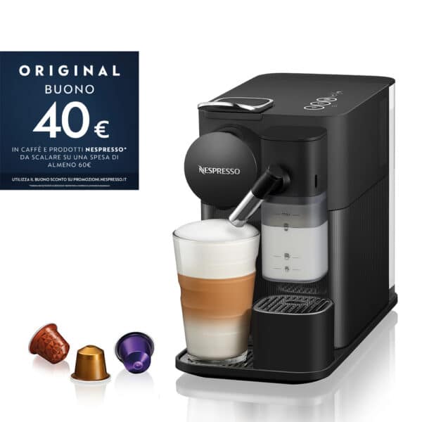De'Longhi coffee machine  Nespresso New Lattissima One EN510.B Black