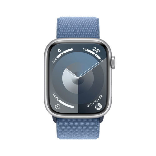 Apple Watch Series 9 45mm Alu Loop Silver/Blue