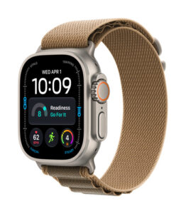 Apple Watch Ultra 4 Nature Titanium Desert Alpine Loop M