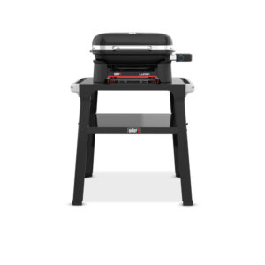 Weber Lumin Compact Electric Grill With Stand 26 - Black/Gray