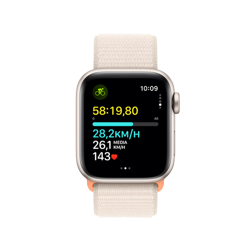 Apple Watch SE 2023 40mm GPS Alu Sport Loop Beige