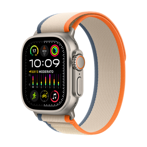 Apple Watch Ultra 2 Trail Loop M/L Orange/Beige