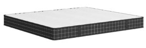 vidaXL Bonnell-Federkernmatratze 200 x 200cm - White/Black