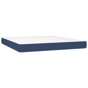 vidaXL materasso a molle insacchettate 180 x 200cm - White/Blue