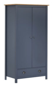 vidaXL armadio 89 x 50 x 170cm (288949) - Gray/Honeybrown