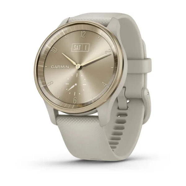 GARMIN Smartwatch Vivomove Trend White/Olivegreen