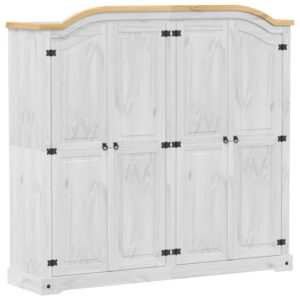 vidaXL armadio 194 x 52 x 186cm (4012163) - White