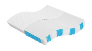 vidaXL materasso a molle insacchettate 200 x 200cm - White