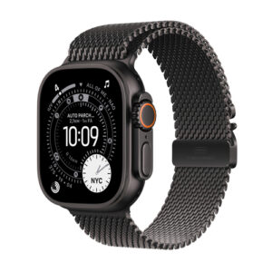 Apple Watch Ultra 3 Black Titanium Milanese Loop L