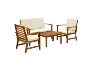 COCON Set da salotto Losanna 4 posti - Brown/White