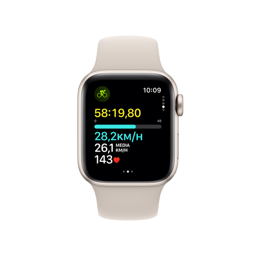 Apple Watch SE 2023 40mm LTE Alu Sport Band M/L Beige