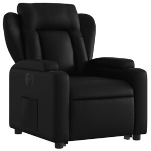 vidaXL poltrona relax alzapersona (3204558) - Black
