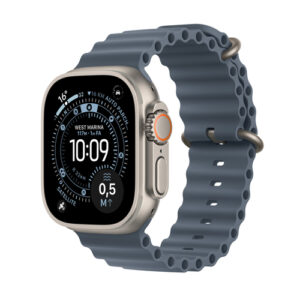 Apple Watch Ultra 3 Natural Titanium Blue Ocean Band