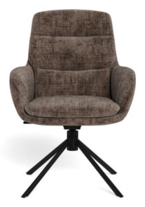 AC Design Sedia Edgar, 2 pcs - Brown/Black