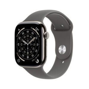 Apple Watch Series 11 42mm LTE Nat Titanium Stone Grey Sport M/L