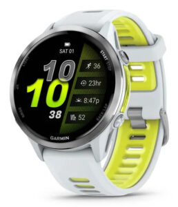 GARMIN Smartwatch Forerunner 970 - Whitestone/Amp Yellow